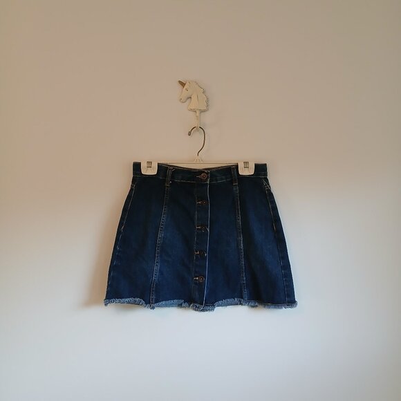 Forever 21- Mini Jean Skirt- Size 26 - Picture 1 of 6